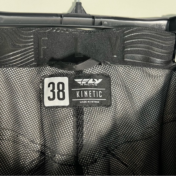 Fly Racing Kinetic Motocross Jersey & Pants Set – Pink/Blue/Black – XL / 38 - Picture 10 of 10